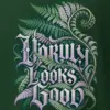 "Unruly Looks Good" Heavyweight Unisex Crewneck T-shirt