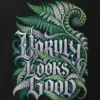 "Unruly Looks Good" Men's Oversized Heavyweight Crewneck T-Shirt