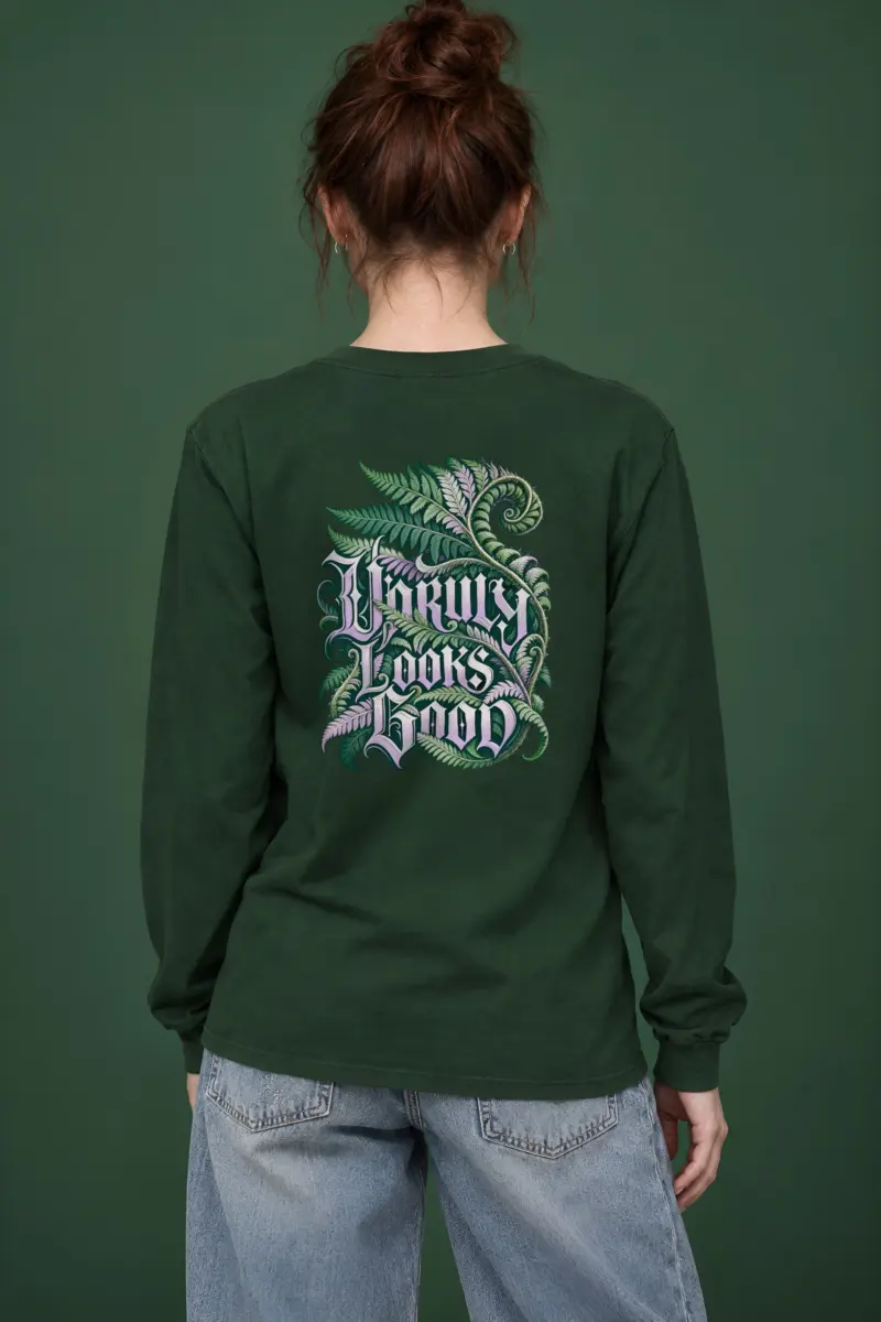“Unruly Looks Good” Unisex Longsleeve T-shirt