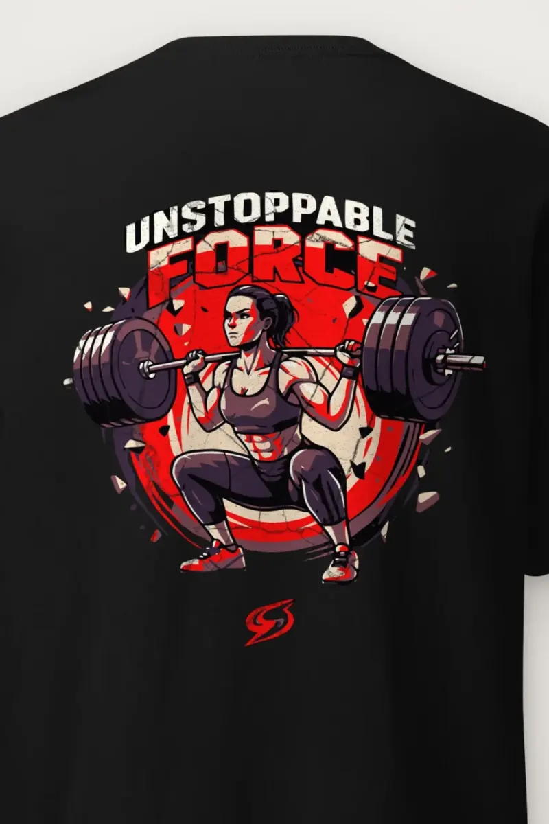 "Unstoppable Force" Heavyweight Unisex Crewneck T-shirt