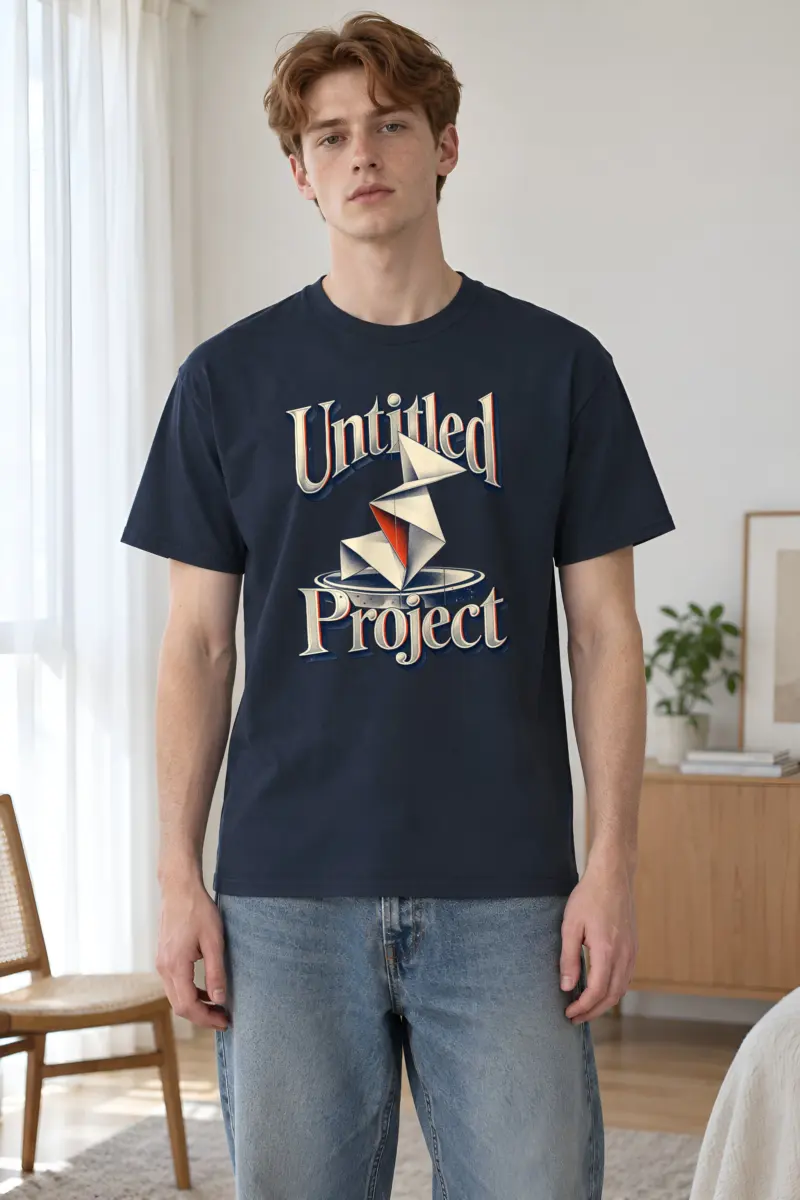 "Untitled Project" Heavyweight Unisex Crewneck T-shirt