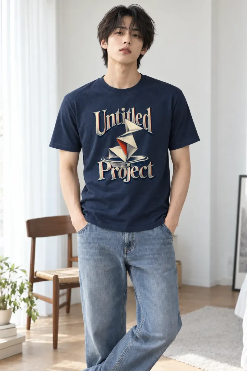 "Untitled Project" Heavyweight Unisex Crewneck T-shirt
