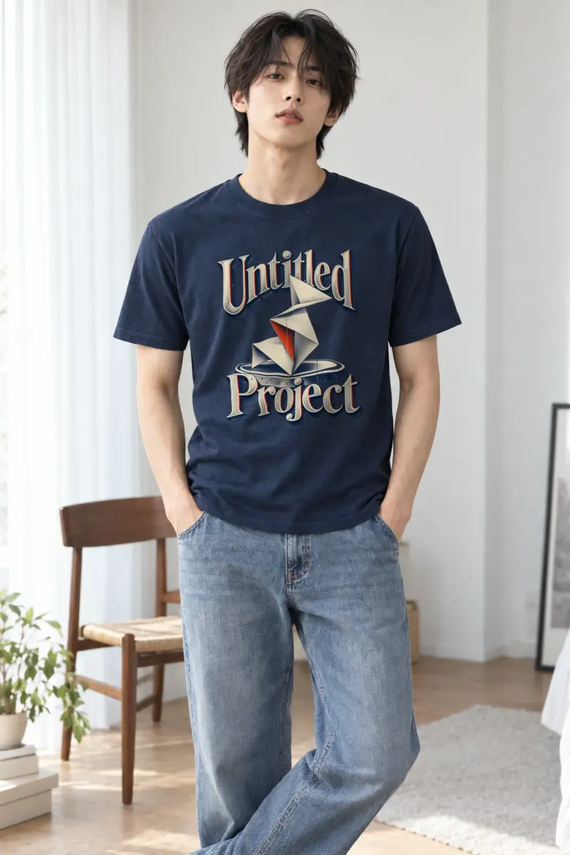 "Untitled Project" Heavyweight Unisex Crewneck T-shirt