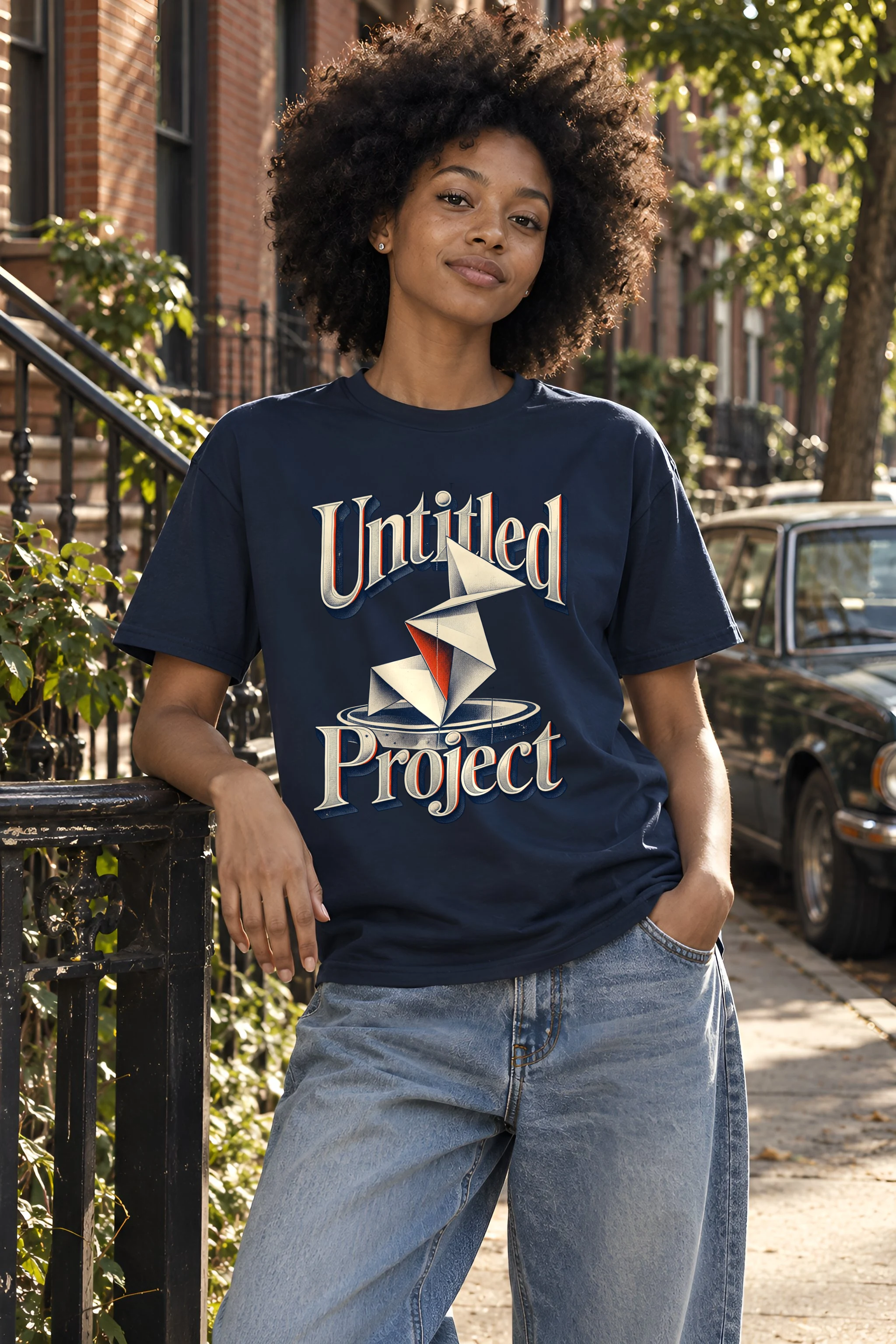 "Untitled Project" Heavyweight Unisex Crewneck T-shirt