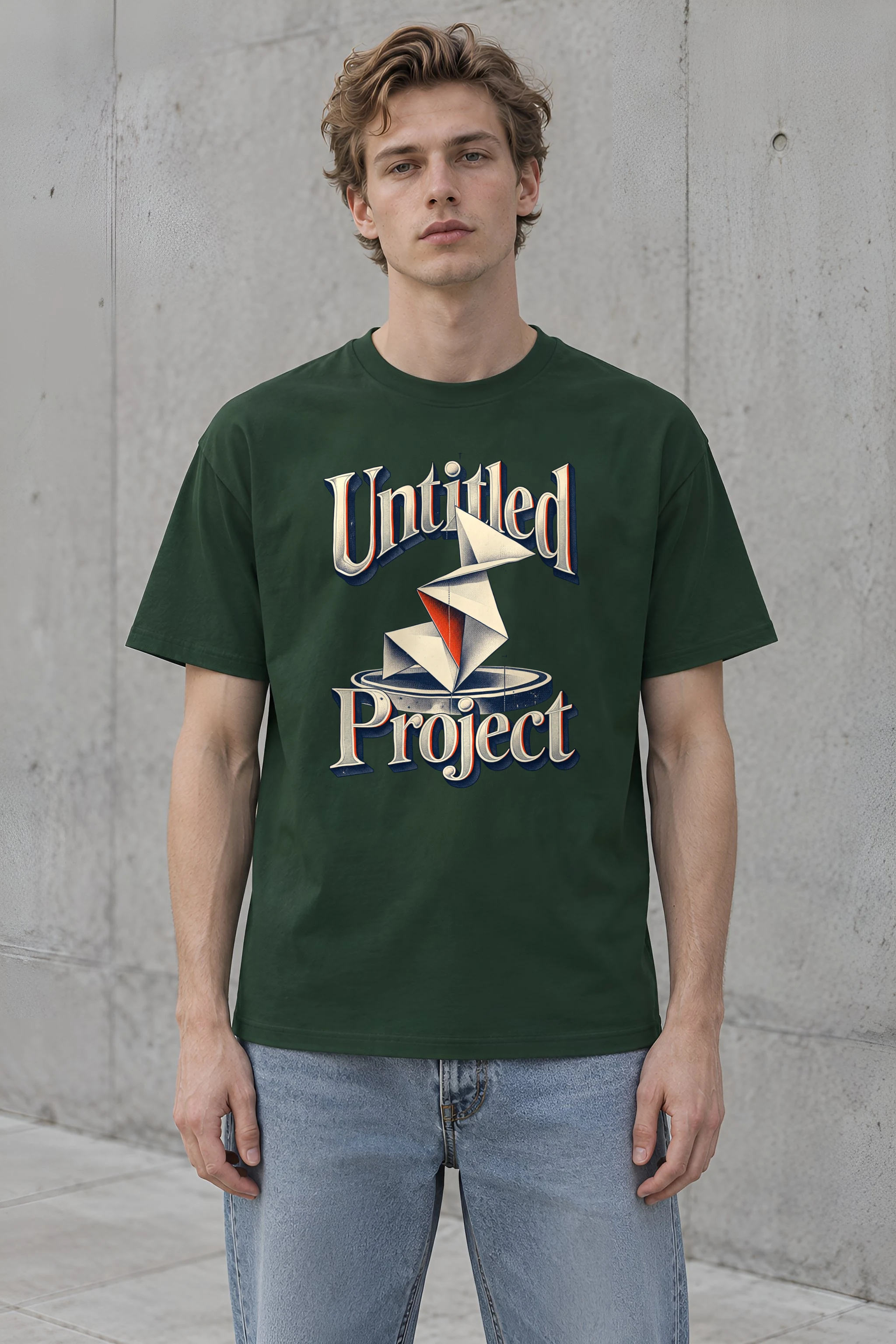 "Untitled Project" Heavyweight Unisex Crewneck T-shirt