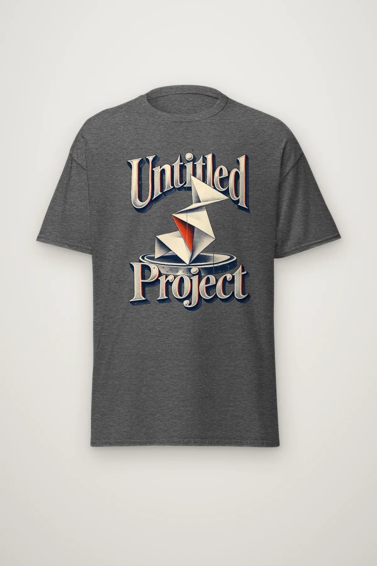 "Untitled Project" Heavyweight Unisex Crewneck T-shirt