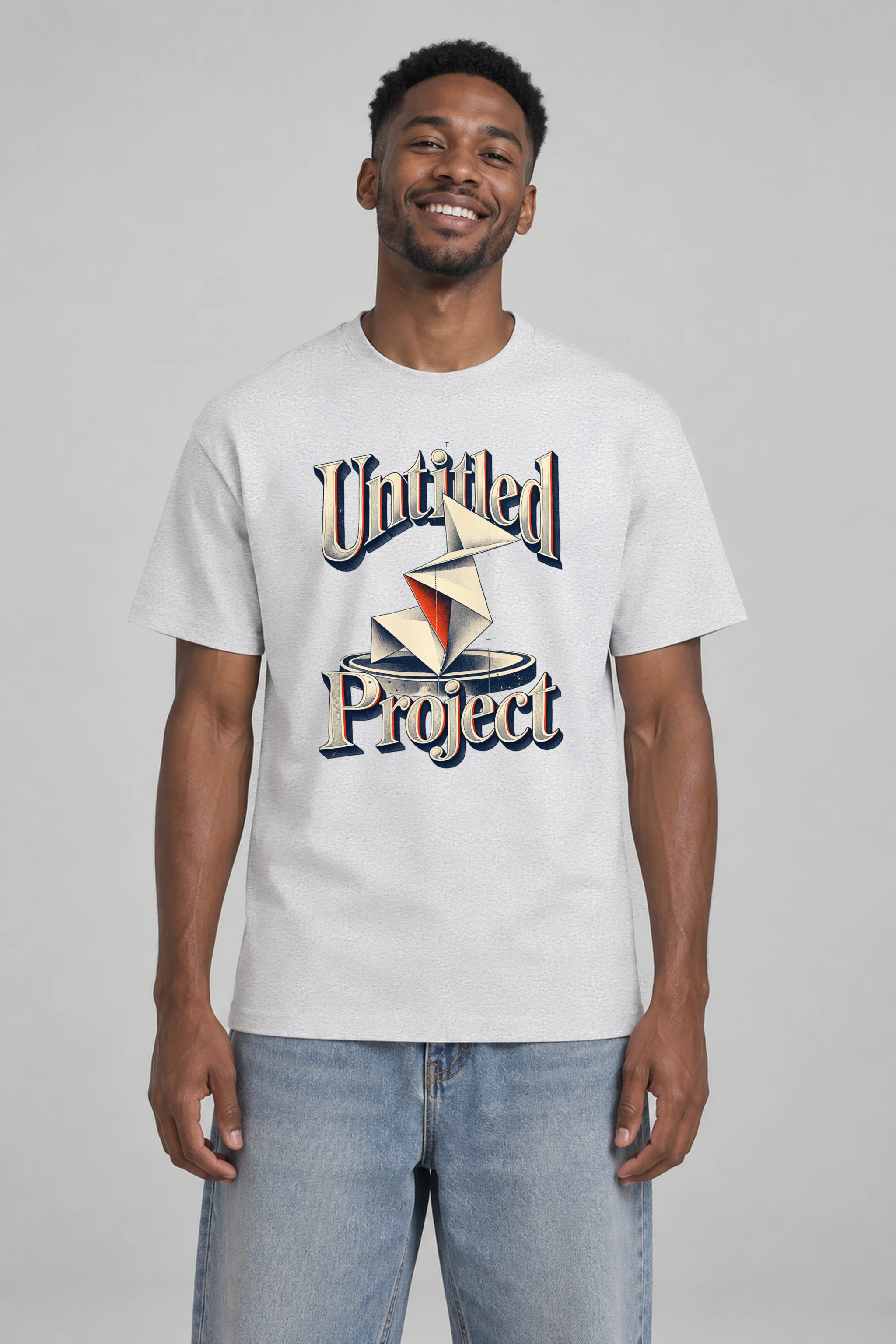 "Untitled Project" Heavyweight Unisex Crewneck T-shirt