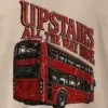 "Upstairs All the Way Home" Heavyweight Unisex Crewneck T-shirt