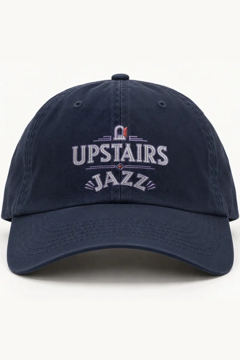 "Upstairs Jazz" Classic Dad Hat · Embroidered