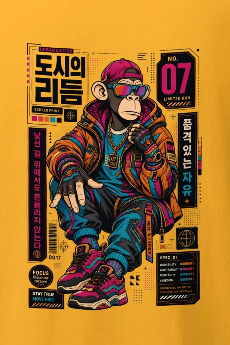 "Urban Edition" Heavyweight Unisex Crewneck T-shirt