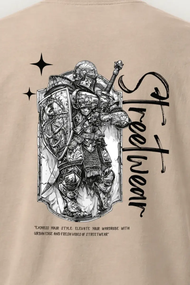 "Urban Knight" Heavyweight Unisex Crewneck T-shirt