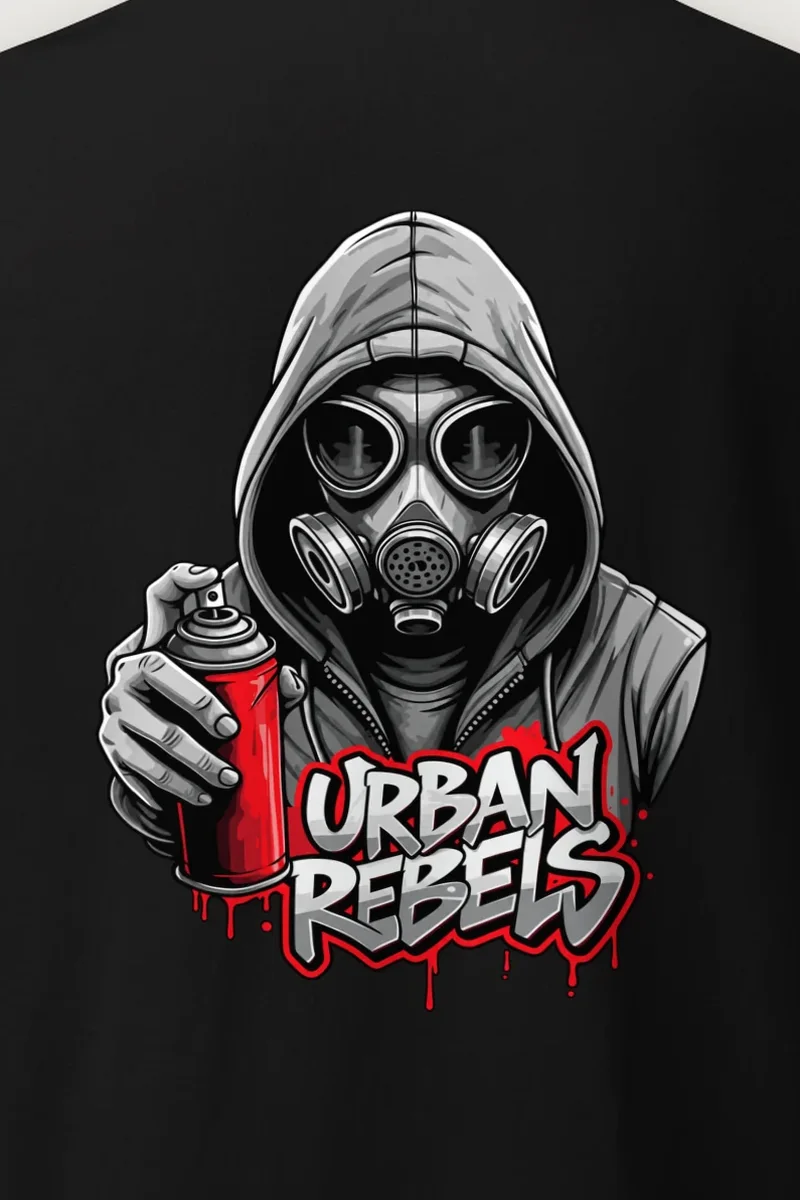 "Urban Rebels" Heavyweight Unisex Crewneck T-shirt