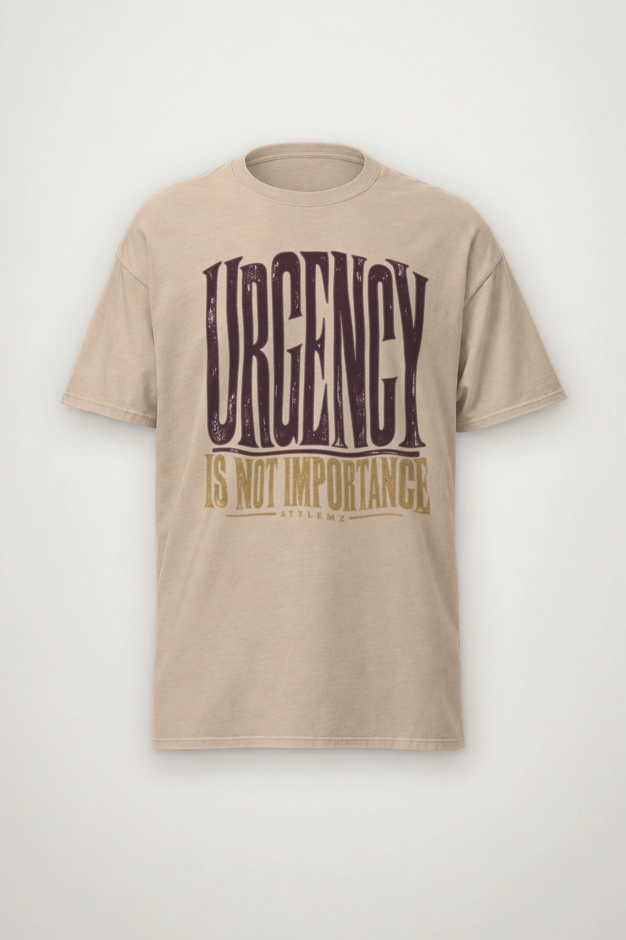 "Urgency Is Not Importance" Heavyweight Unisex Crewneck T-shirt