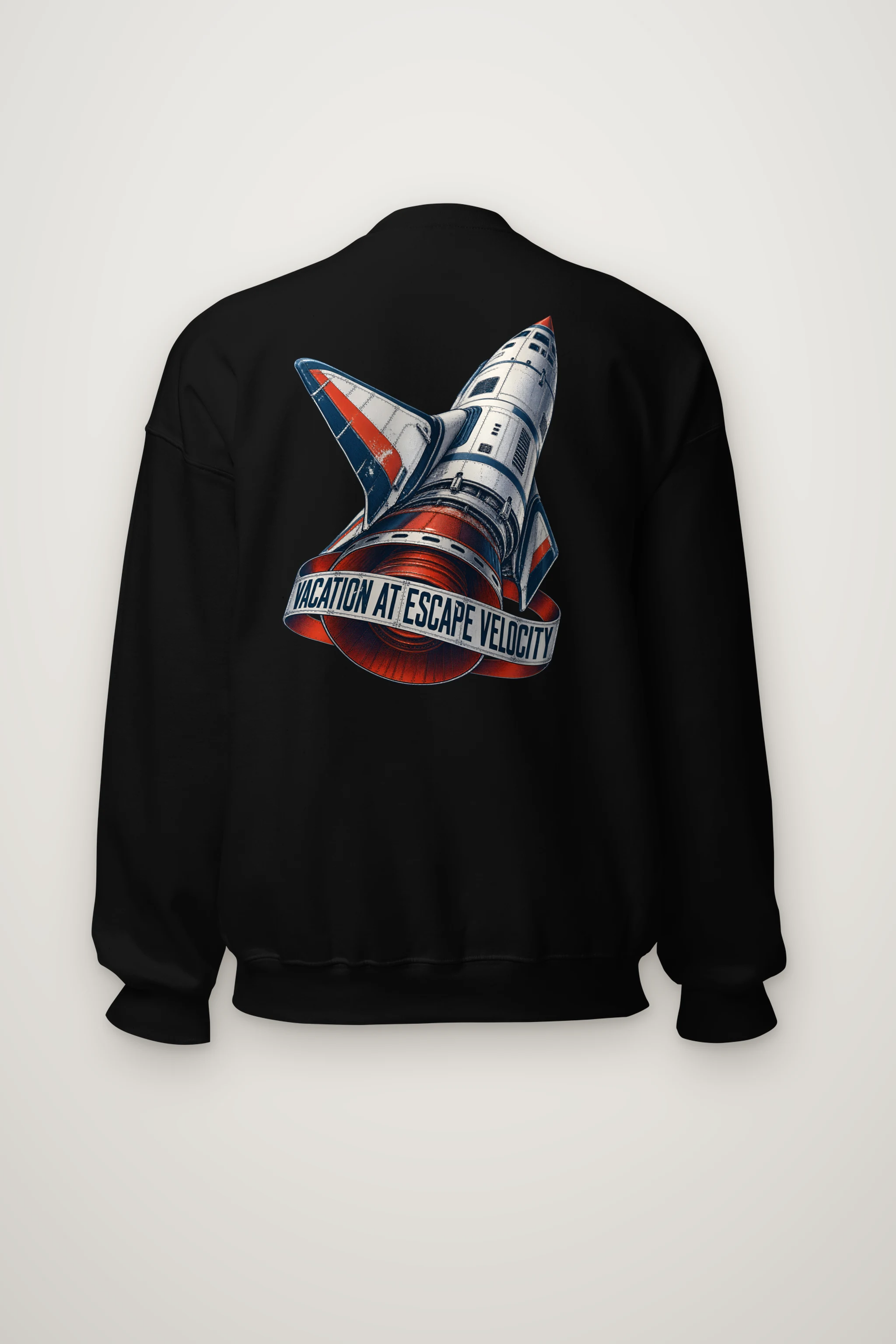 "Vacation at Escape Velocity" Heavy Blend Unisex Crewneck Sweatshirt