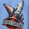 "Vacation at Escape Velocity" Heavy Blend Unisex Pullover Hoodie