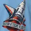 "Vacation At Escape Velocity" Heavyweight Unisex Crewneck T-shirt