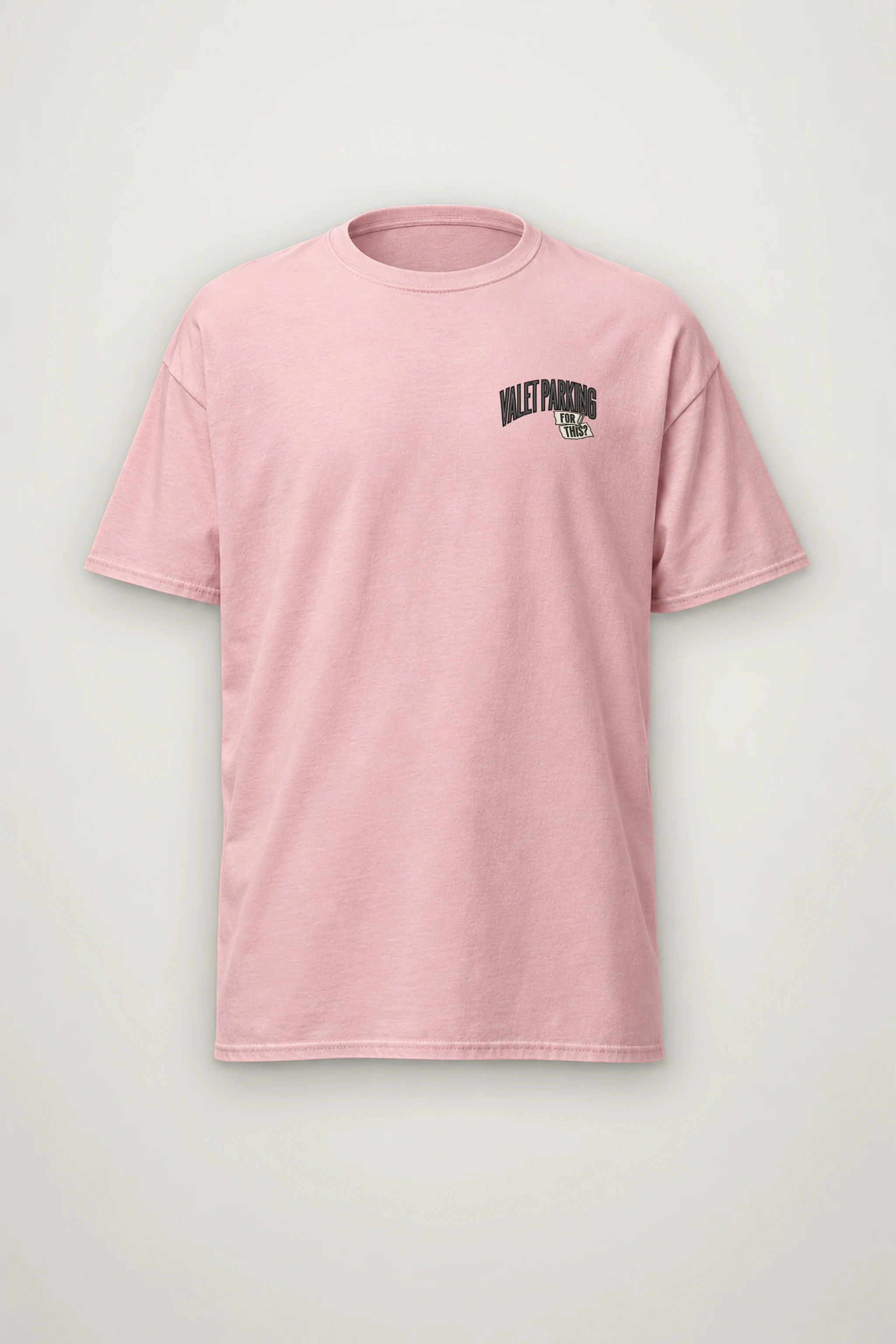"Valet Parking, For This?" Heavyweight Unisex Crewneck T-shirt