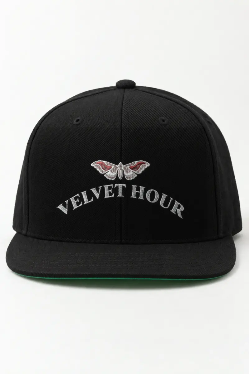 "Velvet Hour" Classic Snapback · Embroidered