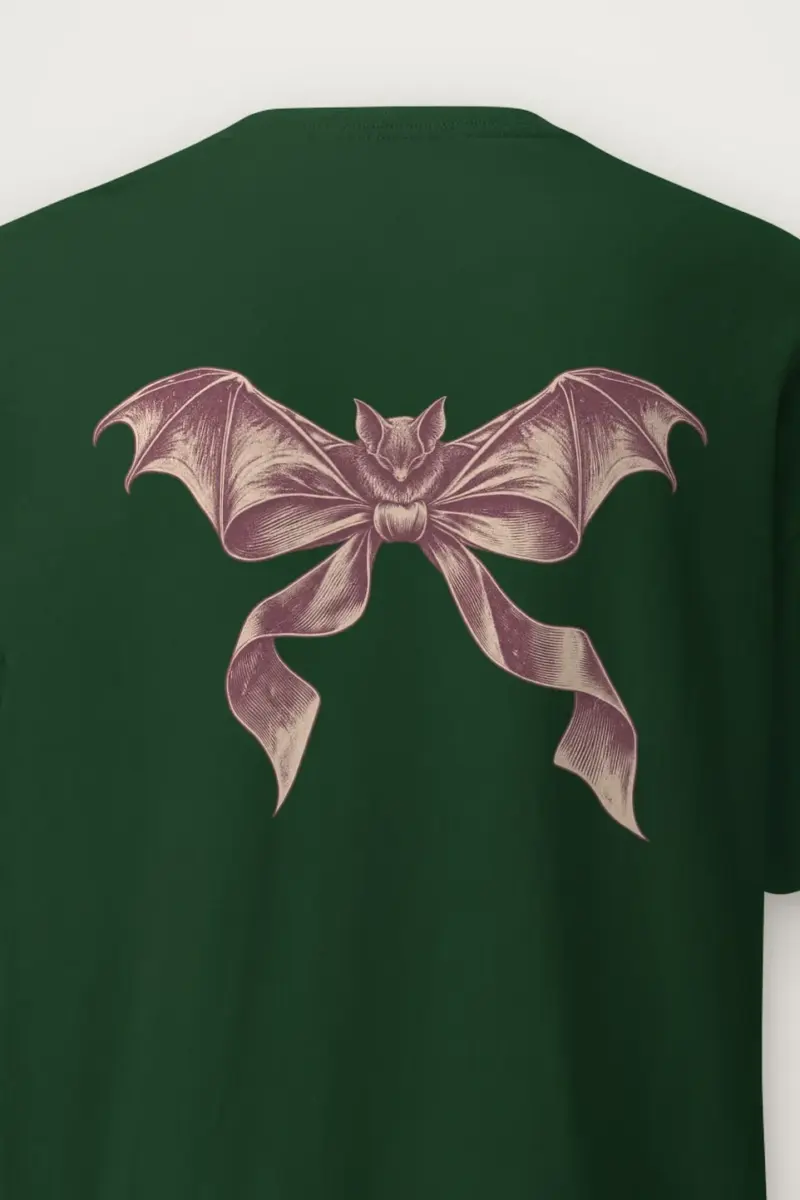 "Velvet Wings" Heavyweight Unisex Crewneck T-shirt