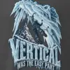 "Vertical Was the Easy Part" Men's Oversized Heavyweight Crewneck T-Shirt