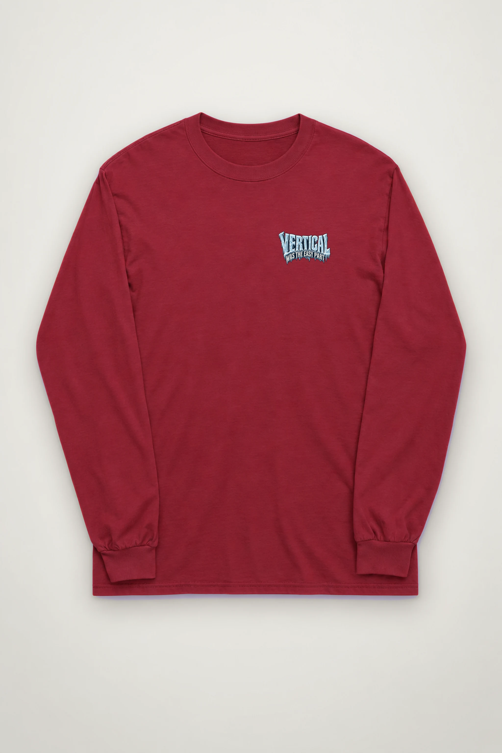 "Vertical Was the Easy Part" Unisex Longsleeve T-shirt