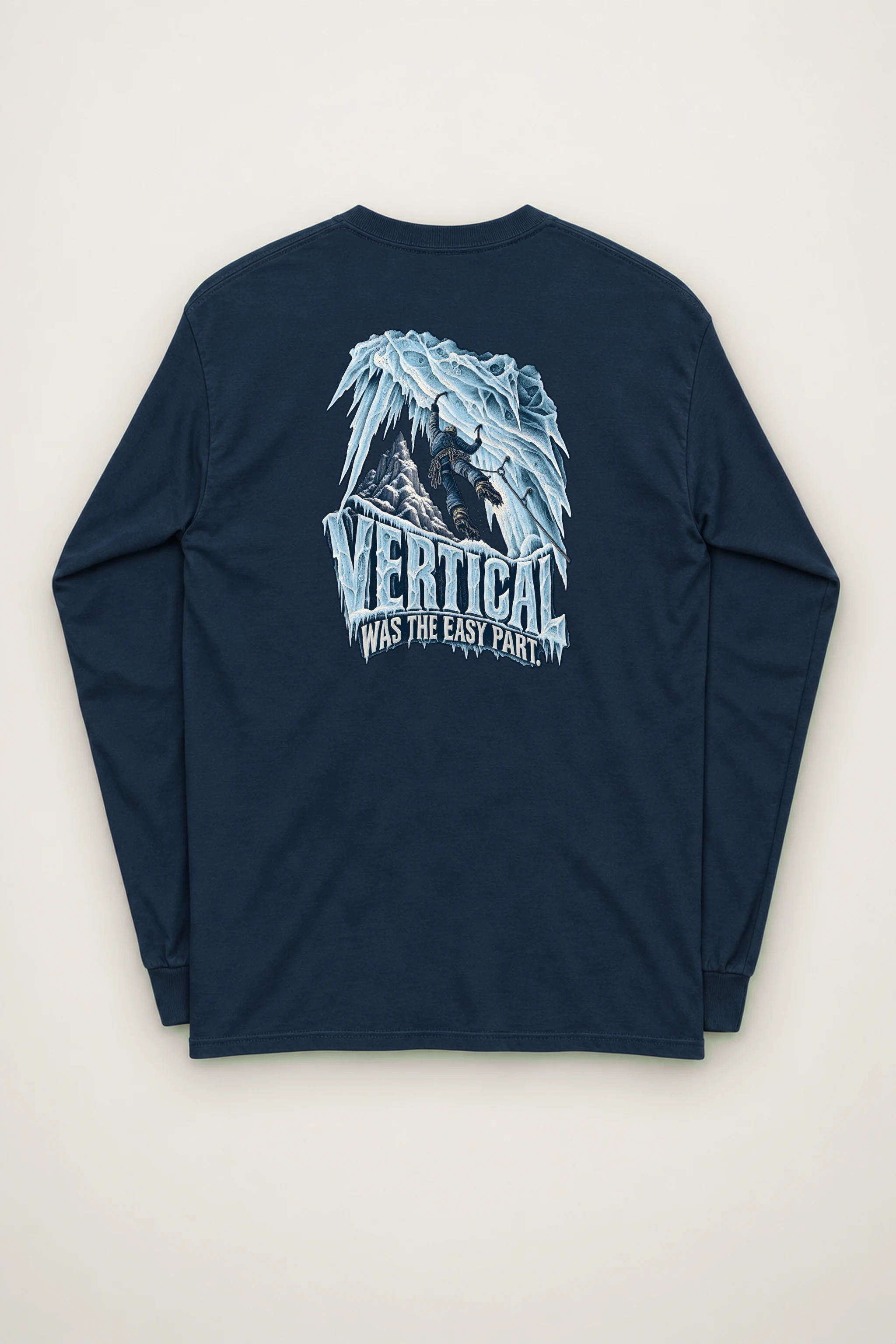 "Vertical Was the Easy Part" Unisex Longsleeve T-shirt