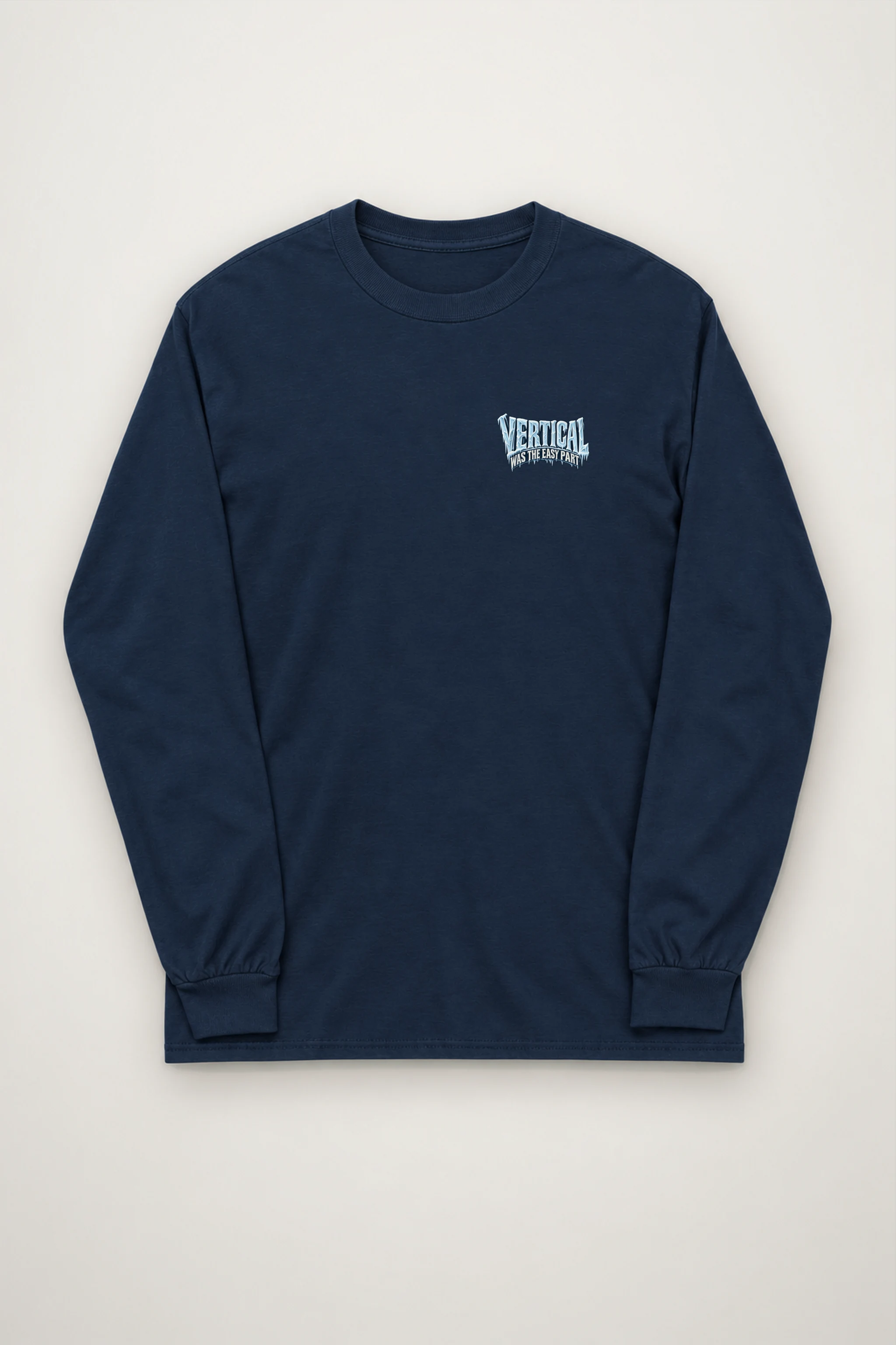 "Vertical Was the Easy Part" Unisex Longsleeve T-shirt