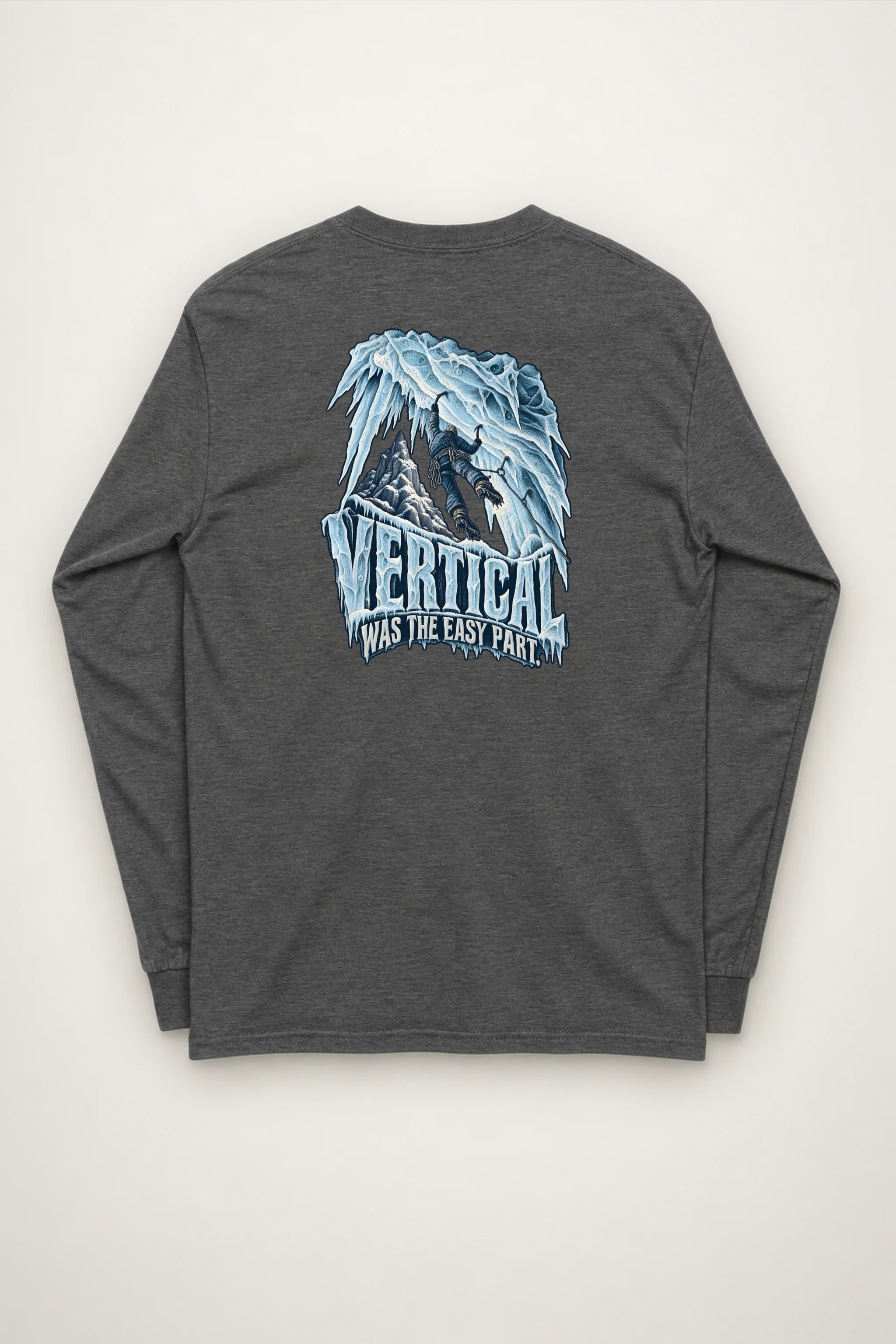 "Vertical Was the Easy Part" Unisex Longsleeve T-shirt