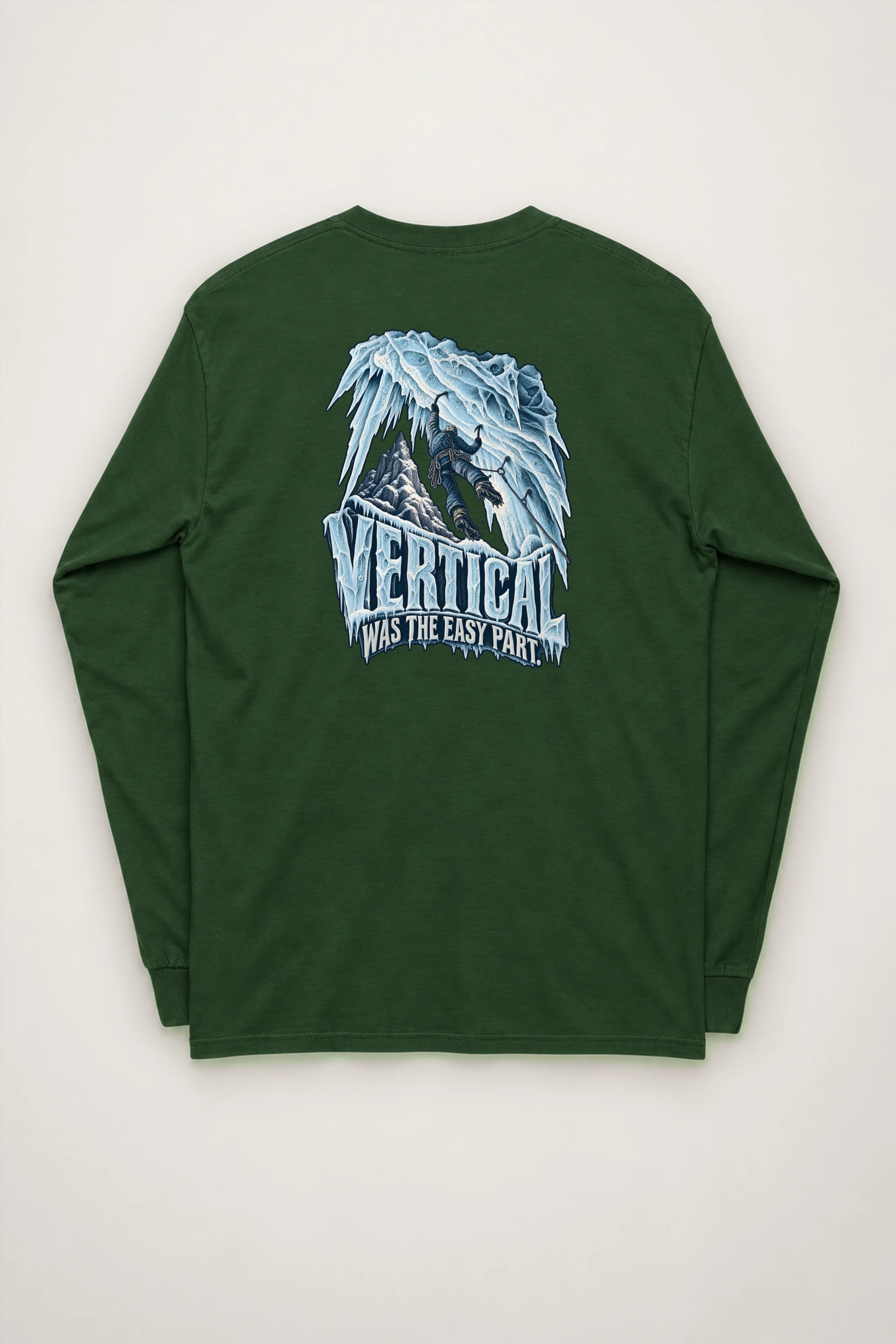 "Vertical Was the Easy Part" Unisex Longsleeve T-shirt