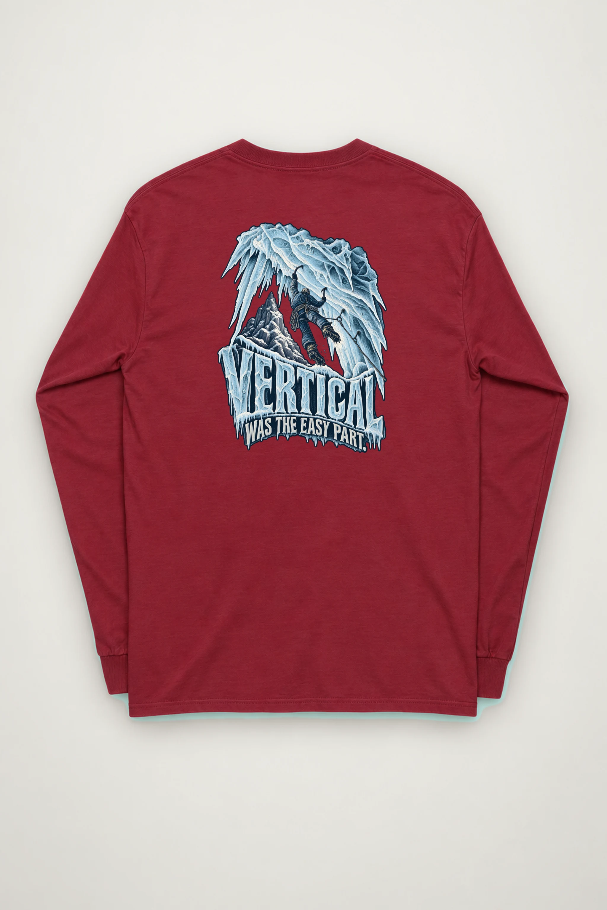 "Vertical Was the Easy Part" Unisex Longsleeve T-shirt