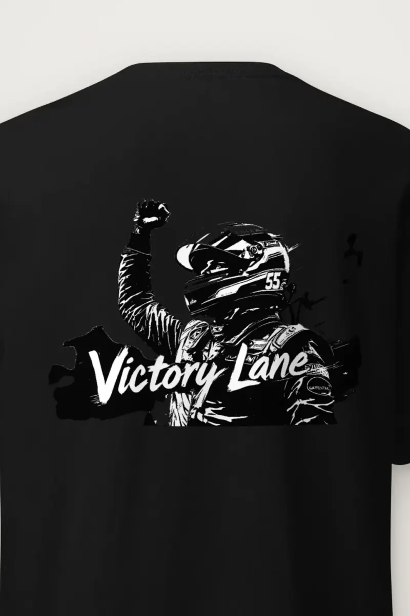 "Victory Lane 55" Heavyweight Unisex Crewneck T-shirt