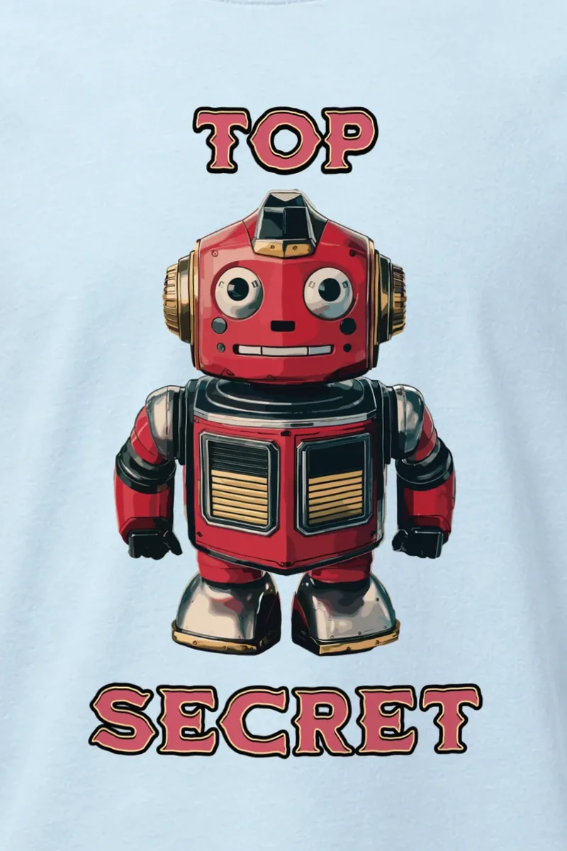 "Vintage Toy Automaton" Heavyweight Unisex Crewneck T-shirt