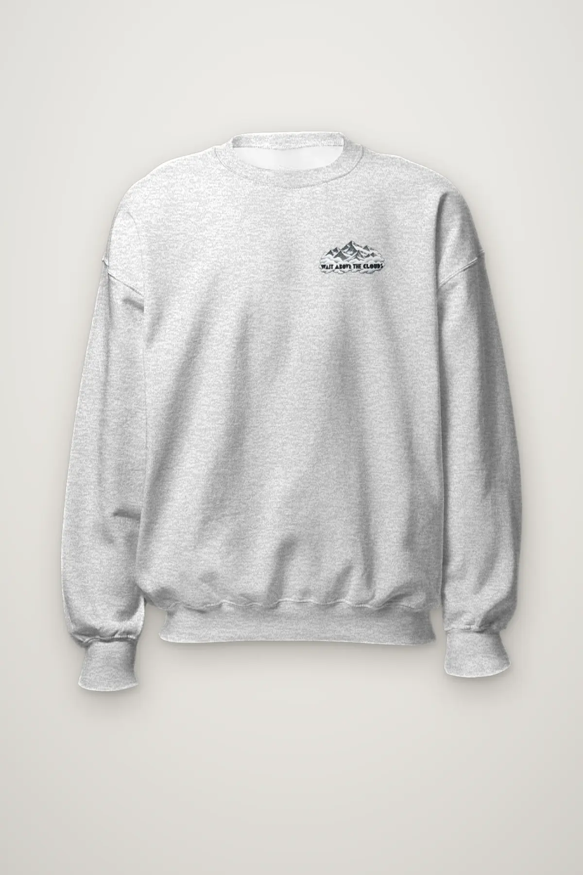 "Wait Above the Clouds" Heavy Blend Unisex Crewneck Sweatshirt