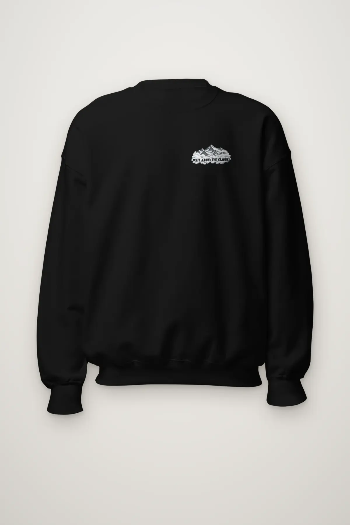 "Wait Above the Clouds" Heavy Blend Unisex Crewneck Sweatshirt