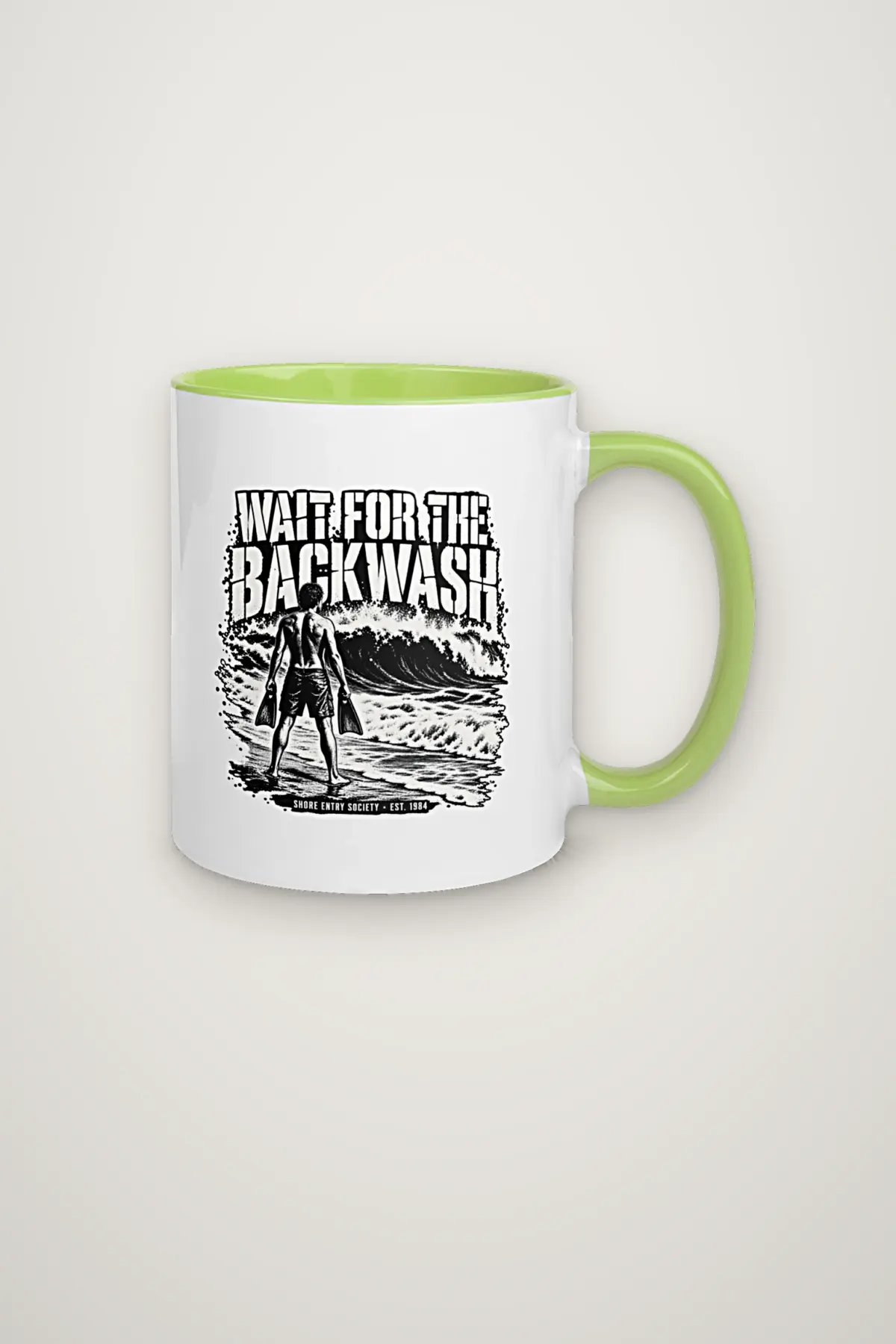 "Wait for the Backwash" 11oz Ceramic Mug