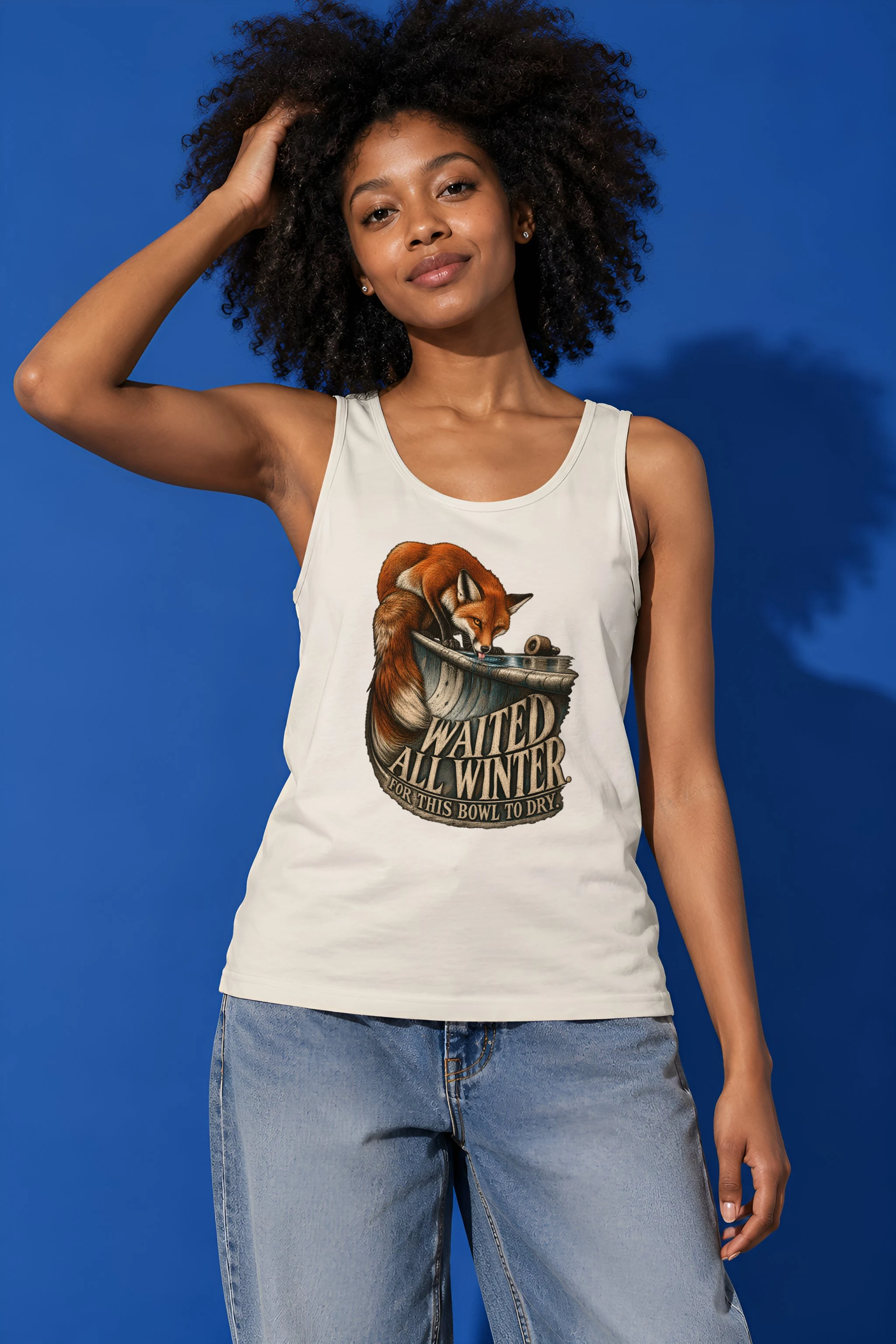 "Waited All Winter" Unisex Jersey Tank