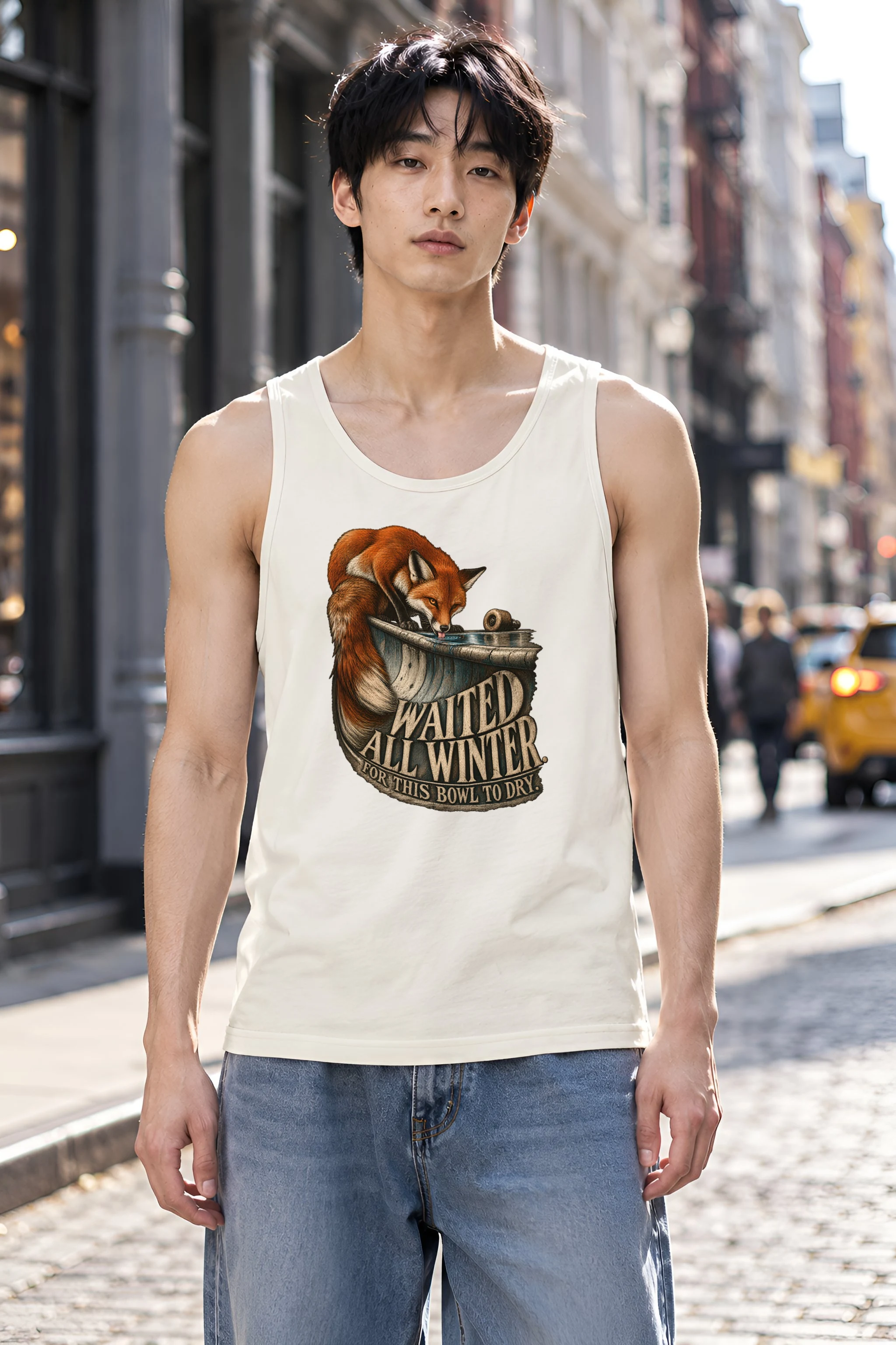 "Waited All Winter" Unisex Jersey Tank