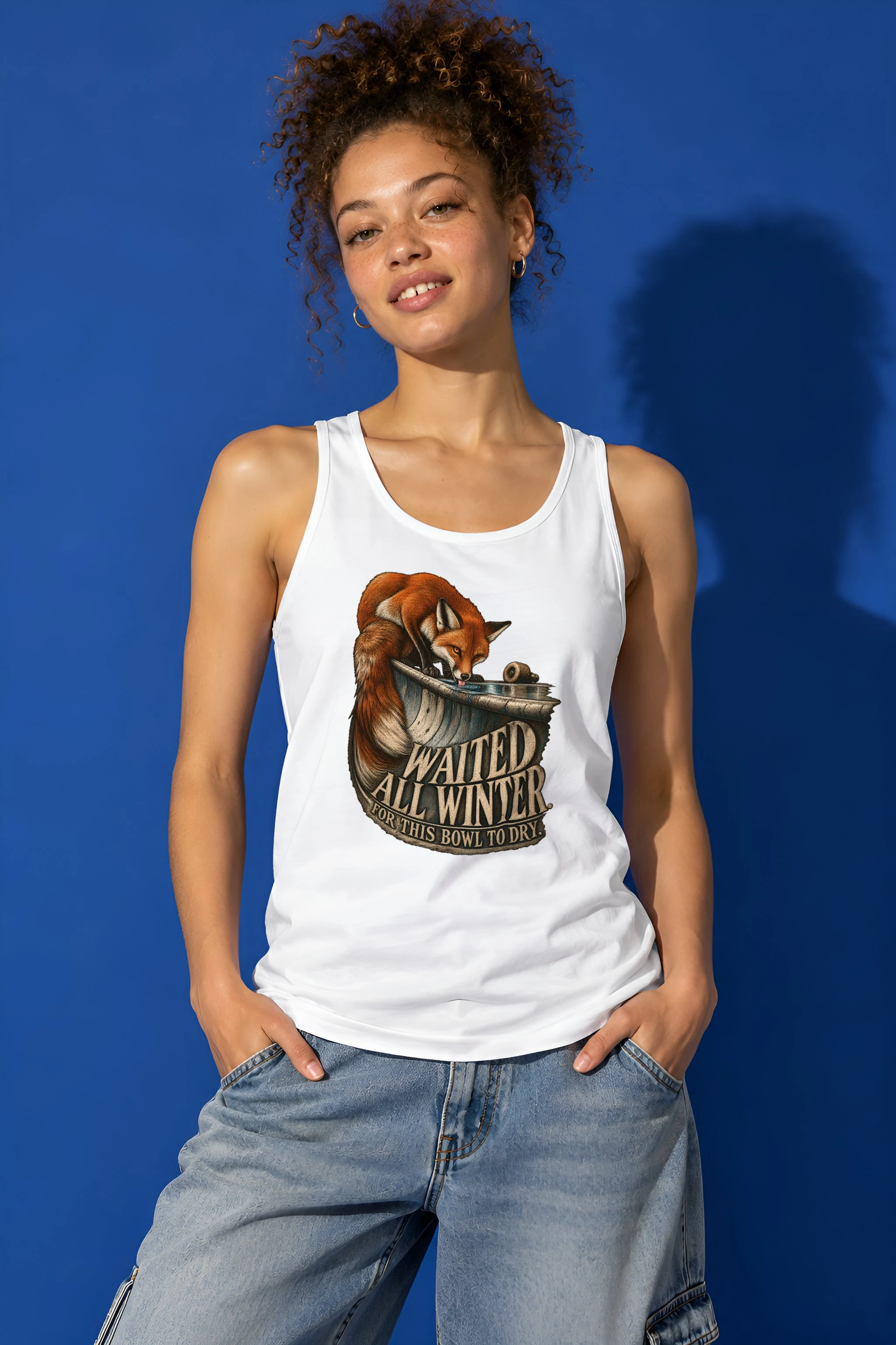 "Waited All Winter" Unisex Jersey Tank