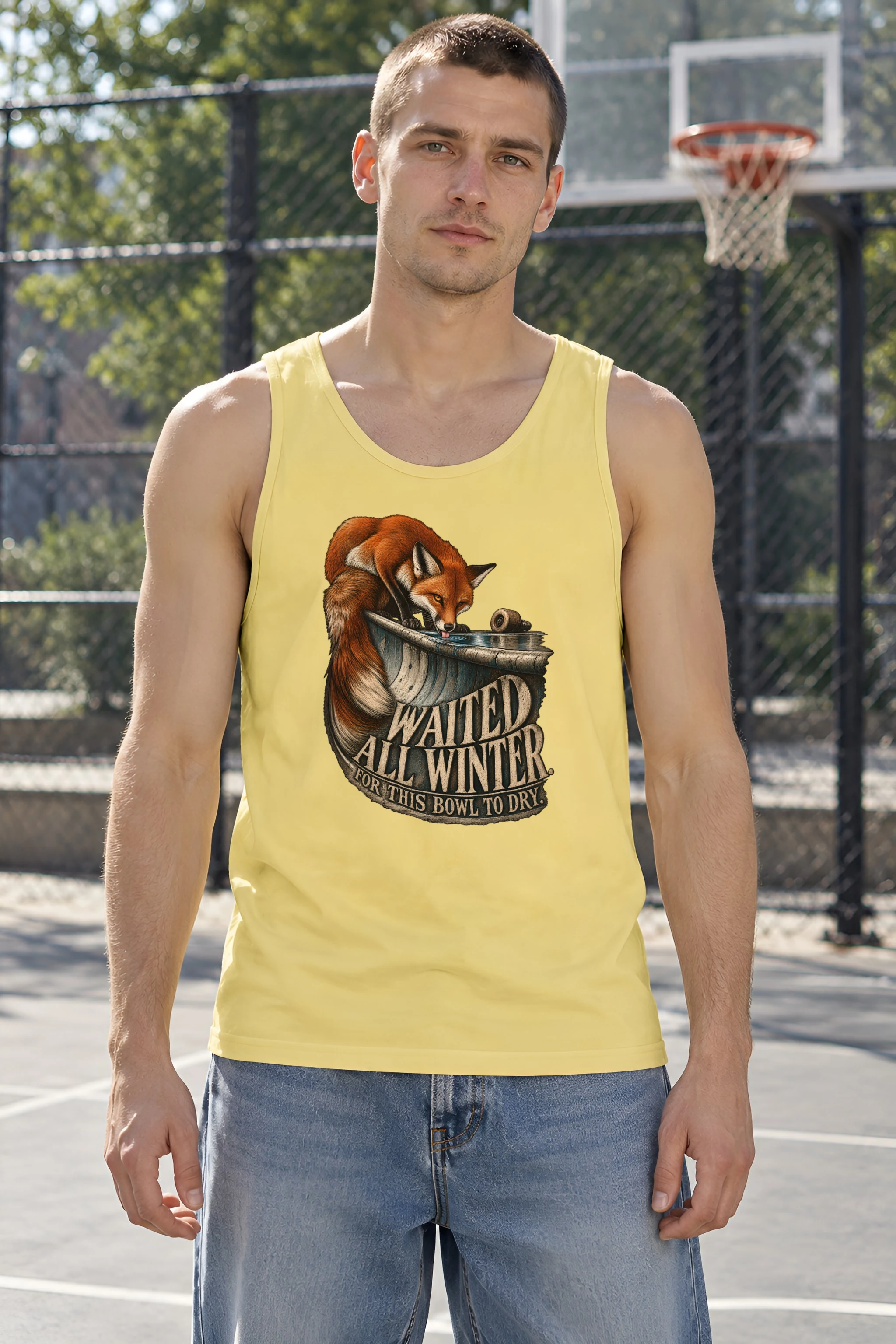 "Waited All Winter" Unisex Jersey Tank