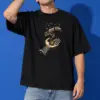 "Waiting On My Ride Home" Unisex Oversized Heavyweight Crewneck T-Shirt