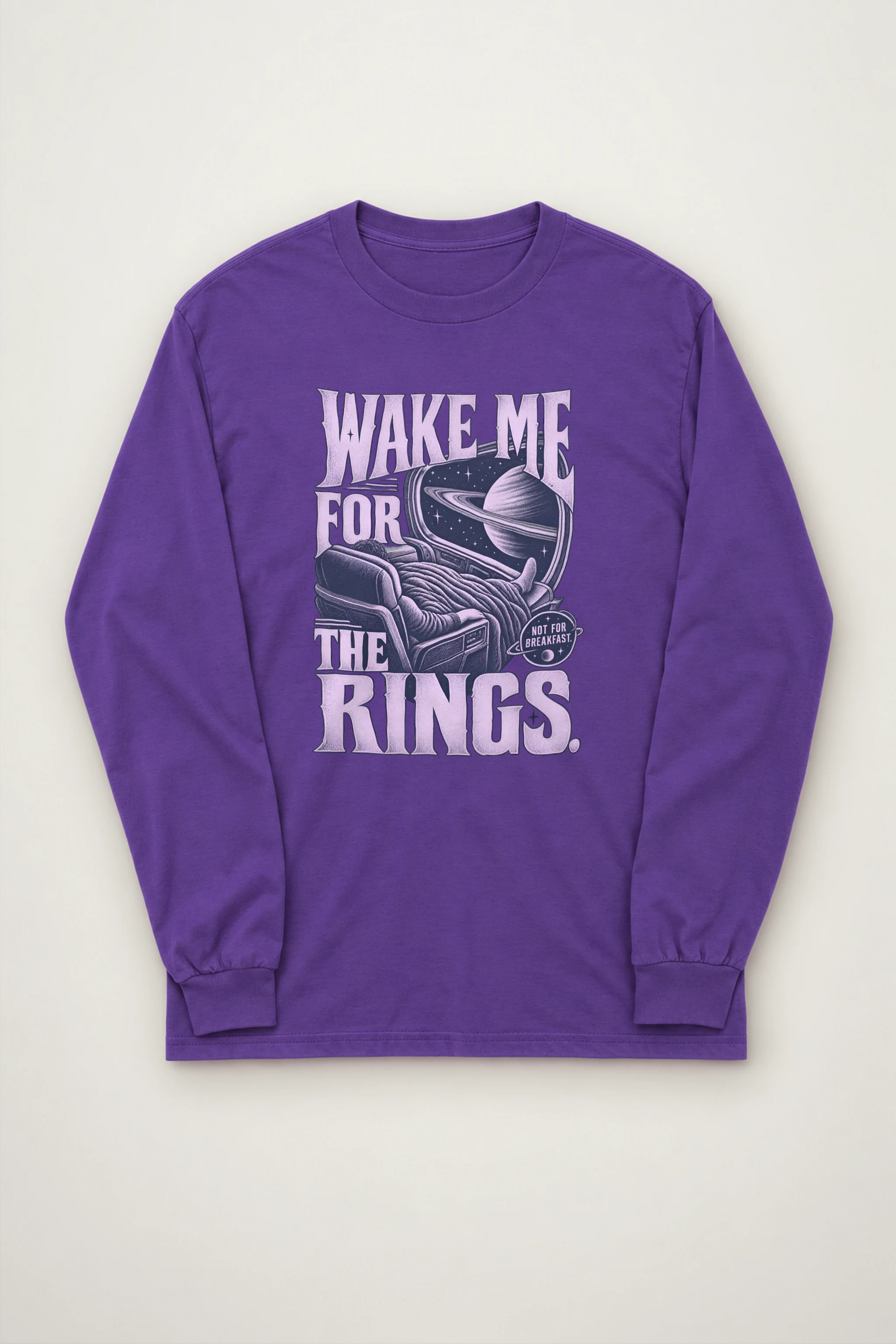 "Wake Me For The Rings" Unisex Longsleeve T-shirt