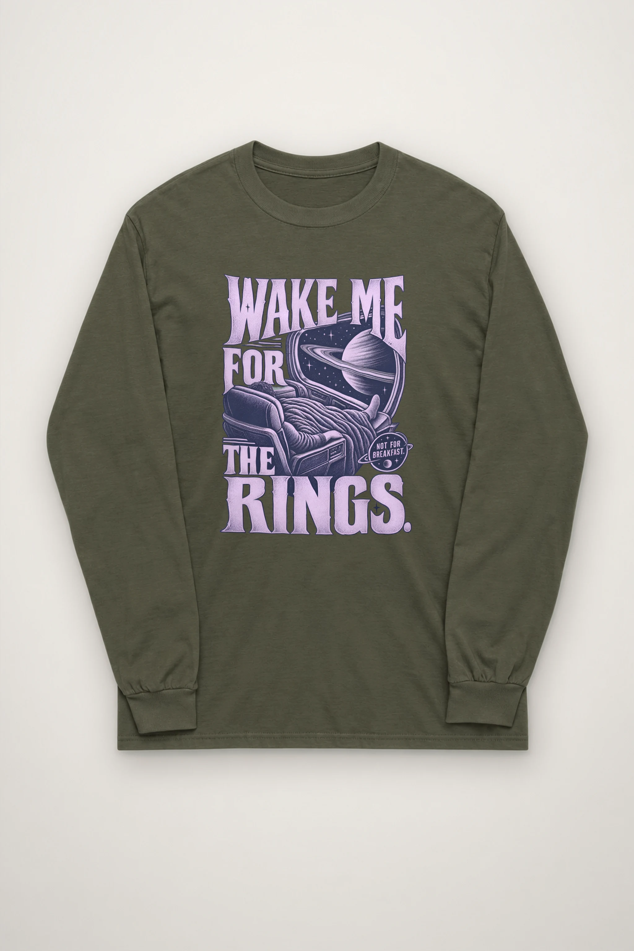 "Wake Me For The Rings" Unisex Longsleeve T-shirt
