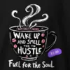 "Wake Up And Hustle" Heavy Blend Unisex Crewneck Sweatshirt