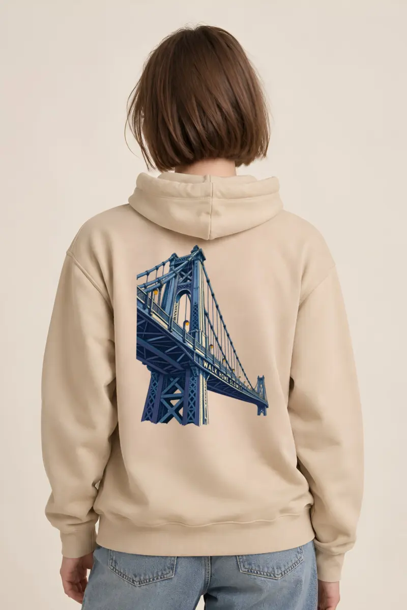 "Walk Home Slowly" Heavy Blend Unisex Pullover Hoodie