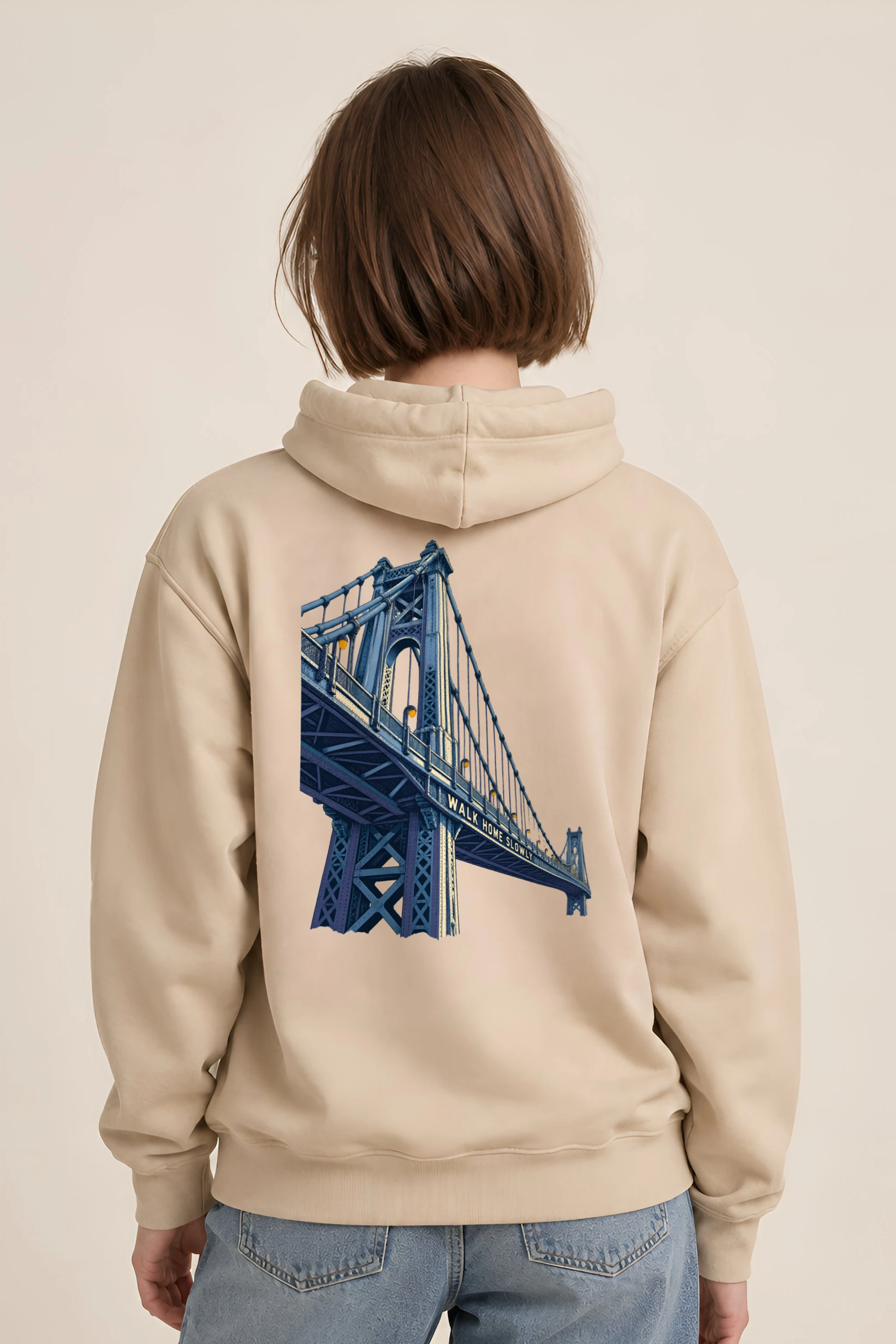 "Walk Home Slowly" Heavy Blend Unisex Pullover Hoodie