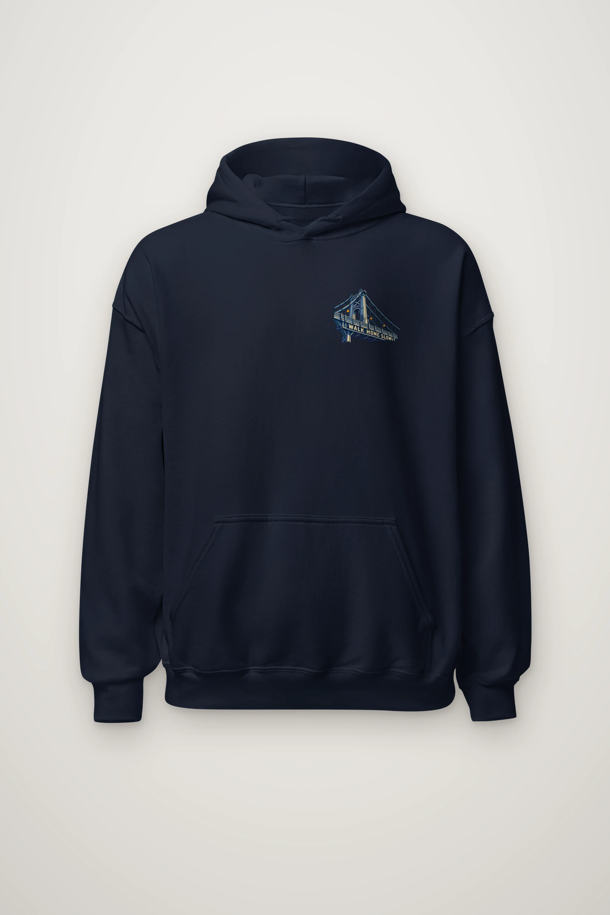 "Walk Home Slowly" Heavy Blend Unisex Pullover Hoodie