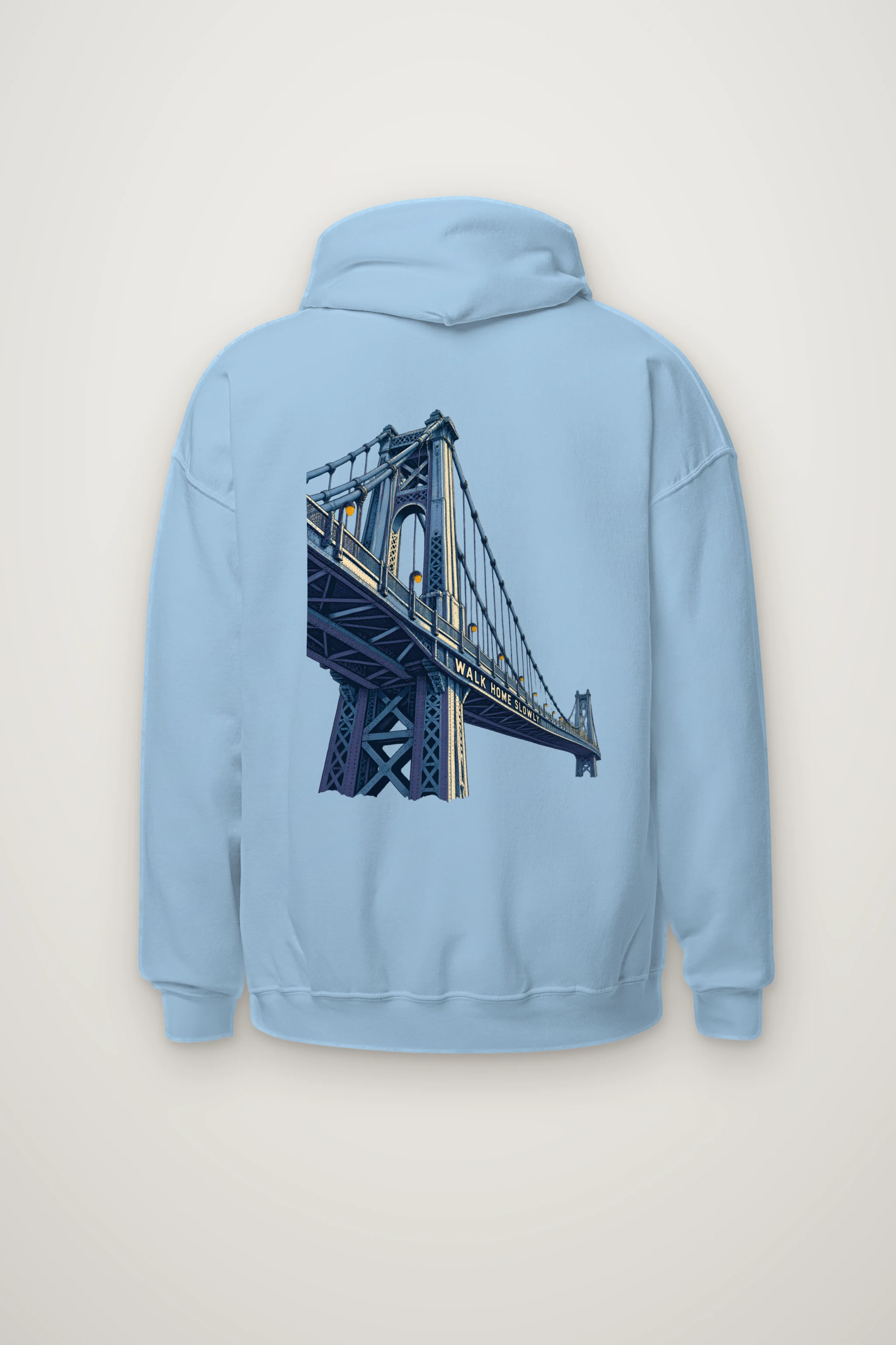 "Walk Home Slowly" Heavy Blend Unisex Pullover Hoodie