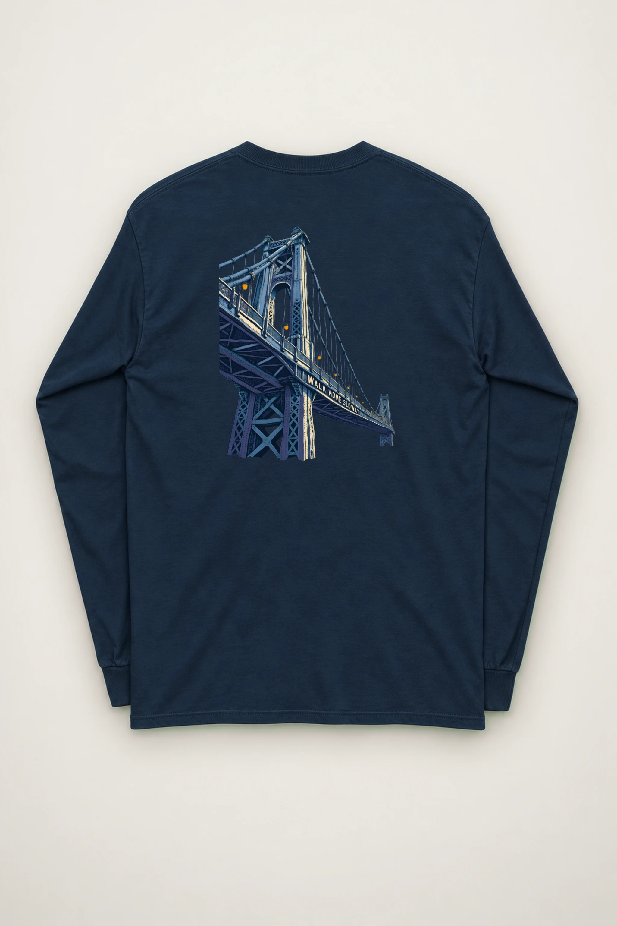 "Walk Home Slowly" Unisex Longsleeve T-shirt