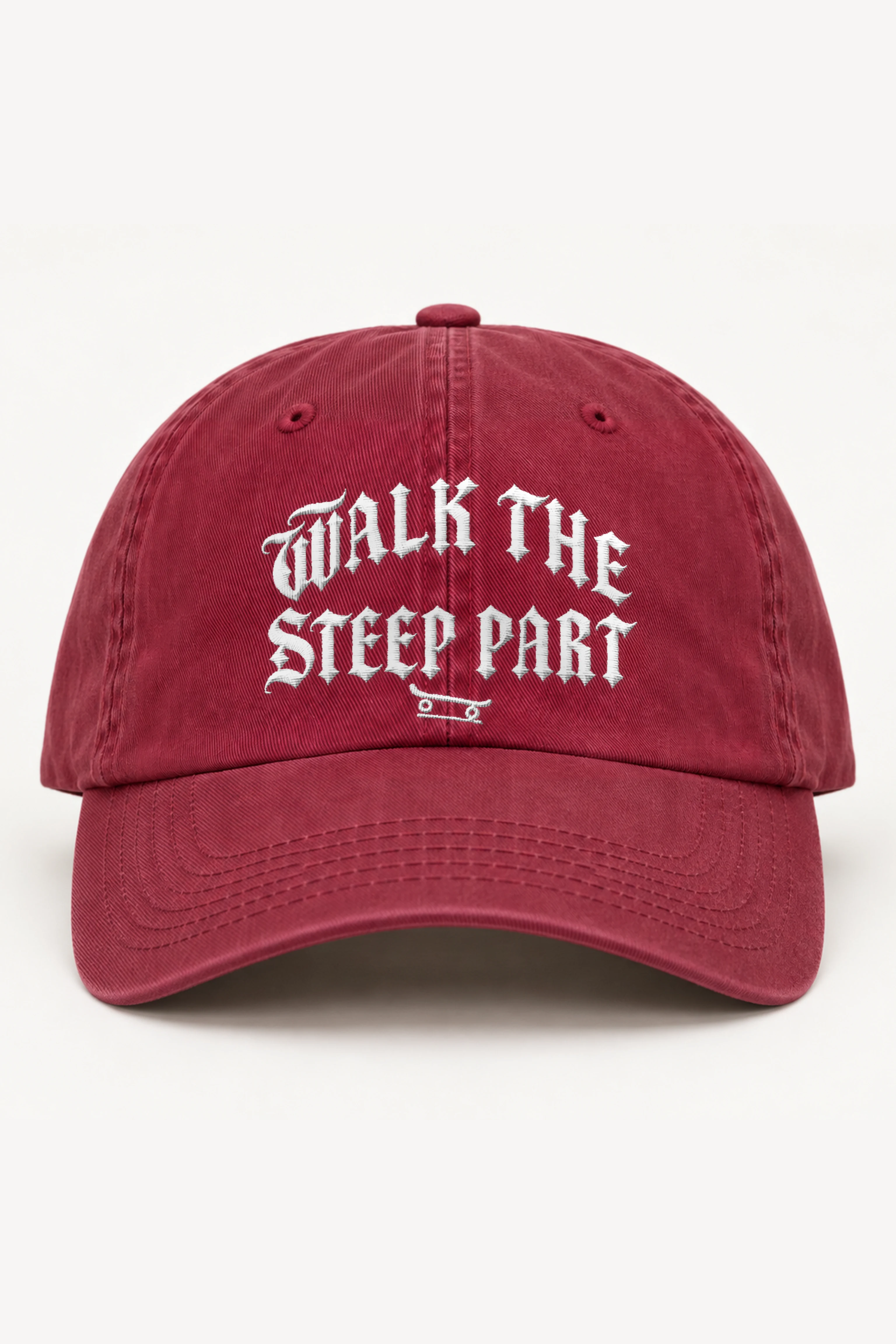 "Walk the Steep Part" Classic Dad Hat · Embroidered