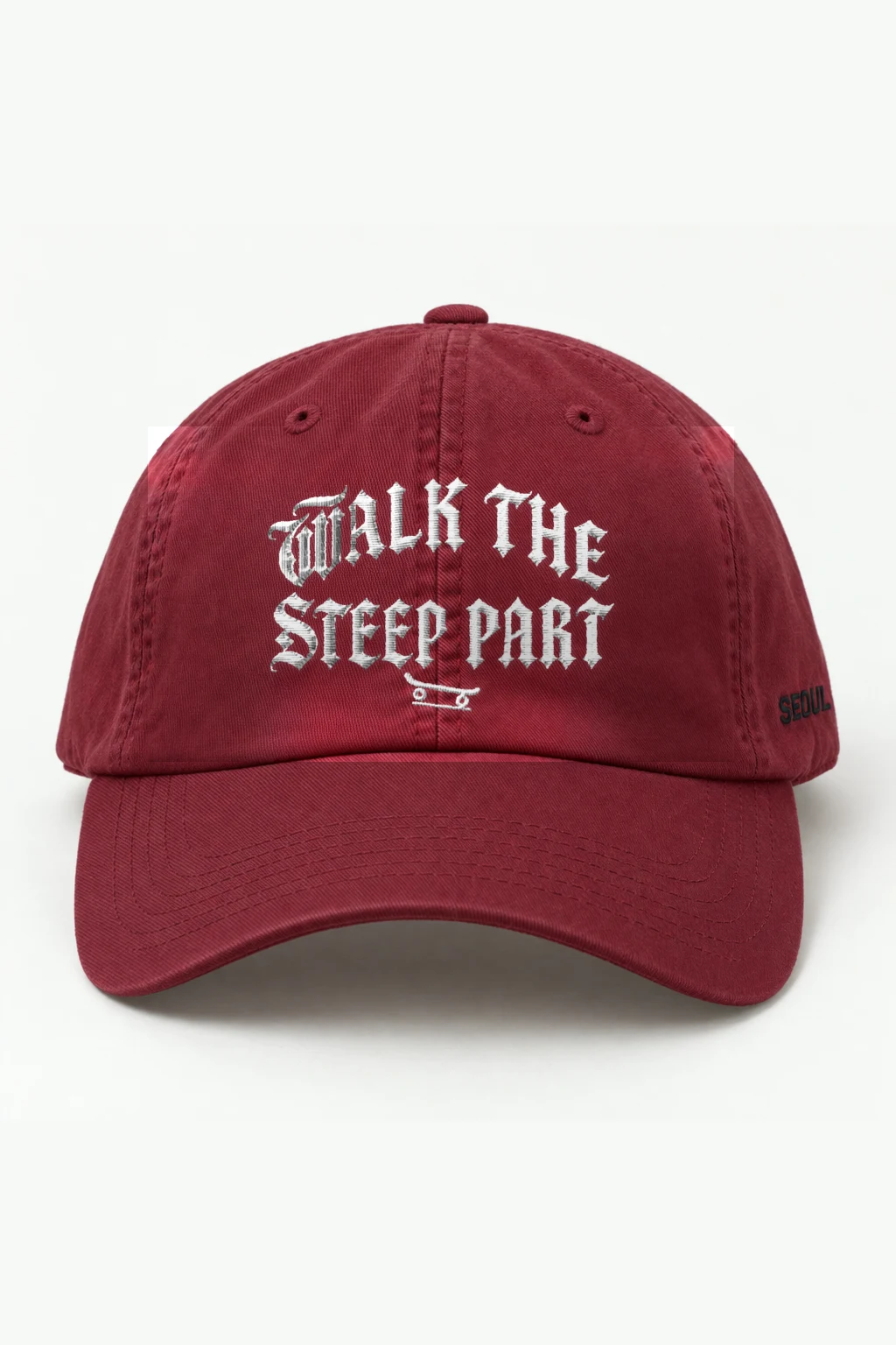 "Walk the Steep Part" Classic Dad Hat · Embroidered